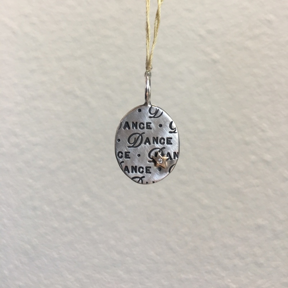 Heather B. Moore Oval Dance Charm